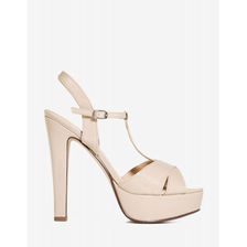 Incaltaminte Femei CheapChic Hope For The Best Platform Nude