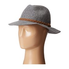 Michael Stars Shes Twisted Fedora Heather Crescent