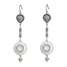 Bijuterii Femei Lucky Brand Double Major Drop Earrings Silver