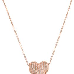 Swarovski Explore Rose Gold Heart Pendant Necklace 5181465 N/A