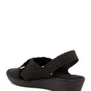 Incaltaminte Femei Steven by Steve Madden Dayaa Woven Crisscross Sandal BLACK