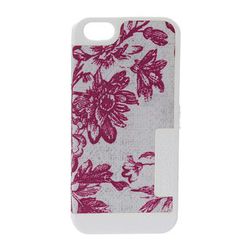 Accesorii Femei JanSport Slipcase For iPhone 5 White Vintage Floral Canvas