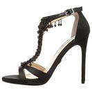 Incaltaminte Femei Betsey Johnson Mavyn Black Satin