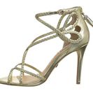 Incaltaminte Femei Badgley Mischka Crystal Platino Metallic Leather