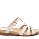 Incaltaminte Femei David Tate Saint Flat Sandal White