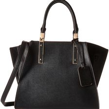 Gabriella Rocha Taryn Structured Satchel Black/Teal
