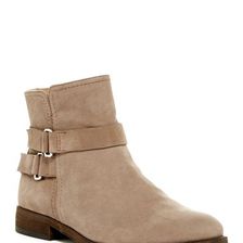 Incaltaminte Femei Franco Sarto Kacey Leather Ankle Boot MUSHROOM