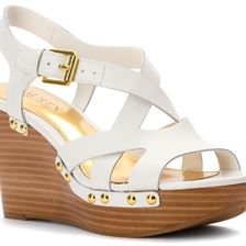 Ralph Lauren Quanda RL White Burnished Vacchetta