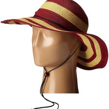 San Diego Hat Company RBL4783 4.5 Sun Brim Hat with Adjustable Chin Cord Red