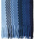 Accesorii Femei Missoni Patterned Wool Blend Scarf Royal Light Blue