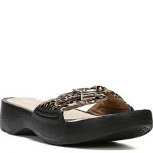 Incaltaminte Femei Dr Scholl\'s Dr Scholl\'s Rock Leopard Wedge Sandal Leopard
