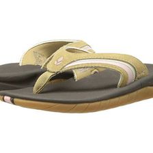 Incaltaminte Femei Reef Leather Slap 3 Sand