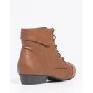 Incaltaminte Femei CheapChic Hook You In Bootie Cognac