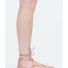 Incaltaminte Femei CheapChic Perfect Pick Pointy Lace-up Flats Mauve