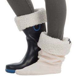 Incaltaminte Femei Sperry Top-Sider Rain Boot Sock Liners IVORY (03)