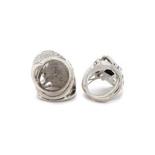 Bijuterii Femei Forever21 Iridescent Faux Stone Ring Set Bsilver