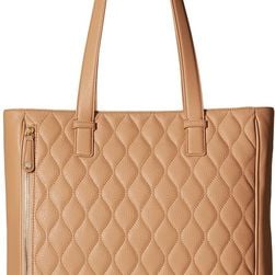 Vera Bradley Quilted Leah Tote Nude