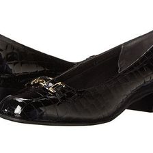 Incaltaminte Femei Walking Cradles Lillian Black Croc Patent