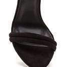 Incaltaminte Femei CheapChic In High Demand Faux Suede Heels Black