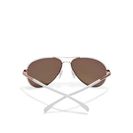 Accesorii Femei GUESS Mixed-Media Aviator Sunglasses white metallic