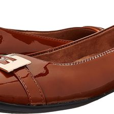 Clarks Candra Glare Cognac Patent Leather