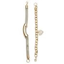 Bijuterii Femei GUESS Gold-Tone Mesh ID Bracelet silver