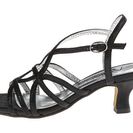 Incaltaminte Femei Amiana 15-A5270 (Little KidBig KidAdult) Black Shimmer Metallic