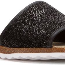 Hush Puppies Panton Jade Black Novelty Leather