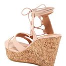 Incaltaminte Femei Elegant Footwear Topaz Lace-Up Wedge Sandal OFF PINK