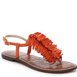 Incaltaminte Femei Sam Edelman Gela Flat Sandal Orange