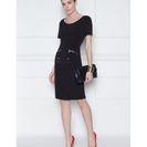 Incaltaminte Femei Nissa Rochie de zi RZ1276 Negru
