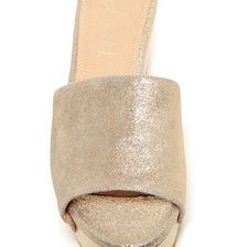 Incaltaminte Femei Splendid Lana Platform Slide Sandal CHMPGNE-CL