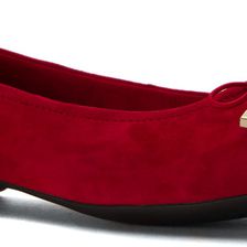 Clarks Candra Light Red Suede