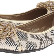 J. Renee Geezel Cream/Gold/Black