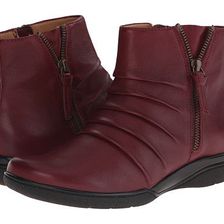 Incaltaminte Femei Clarks Kearns Blush Burgundy Leather