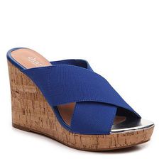 Incaltaminte Femei Charles by Charles David Mask Wedge Sandal Blue
