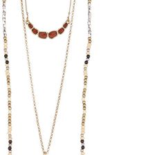 Lucky Brand Lucky Layers Pendant Necklace MULTI