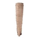Incaltaminte Femei Chinese Laundry Upside Over the Knee Wedge Boot Toffee