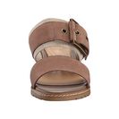 Incaltaminte Femei Rockport Garden Court Buckled Slide Medium Grey Embossed Nubuck