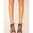 Incaltaminte Femei Forever21 Strappy Stiletto Sandals Black