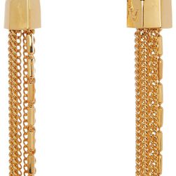 Vince Camuto Fringe Tassel Earrings GOLD