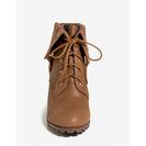 Incaltaminte Femei CheapChic When The Dust Settles Bootie Cognac