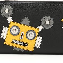 Prada Saffiano Robot Wallet NERO