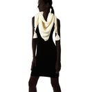 Accesorii Femei Echo Design Glimmer Triangle Scarf Snow White