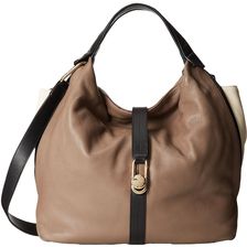 Furla Elisabeth Buckle M Shopper Sigaro/Panna