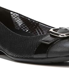 Naturalizer Tisha Black Snake/Smooth