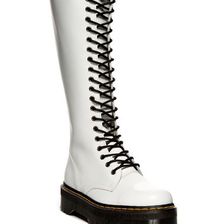 Incaltaminte Femei Dr Martens Britain Platform Boot Unisex WHITE