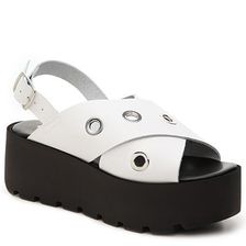 Incaltaminte Femei Charles by Charles David Jekyll Wedge Sandal White
