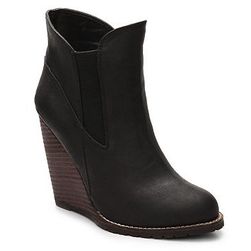 Incaltaminte Femei VOLATILE Garland Wedge Bootie Black