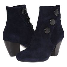 Incaltaminte Femei Vaneli Jessy Navy SuedeMatching Mop Buttons